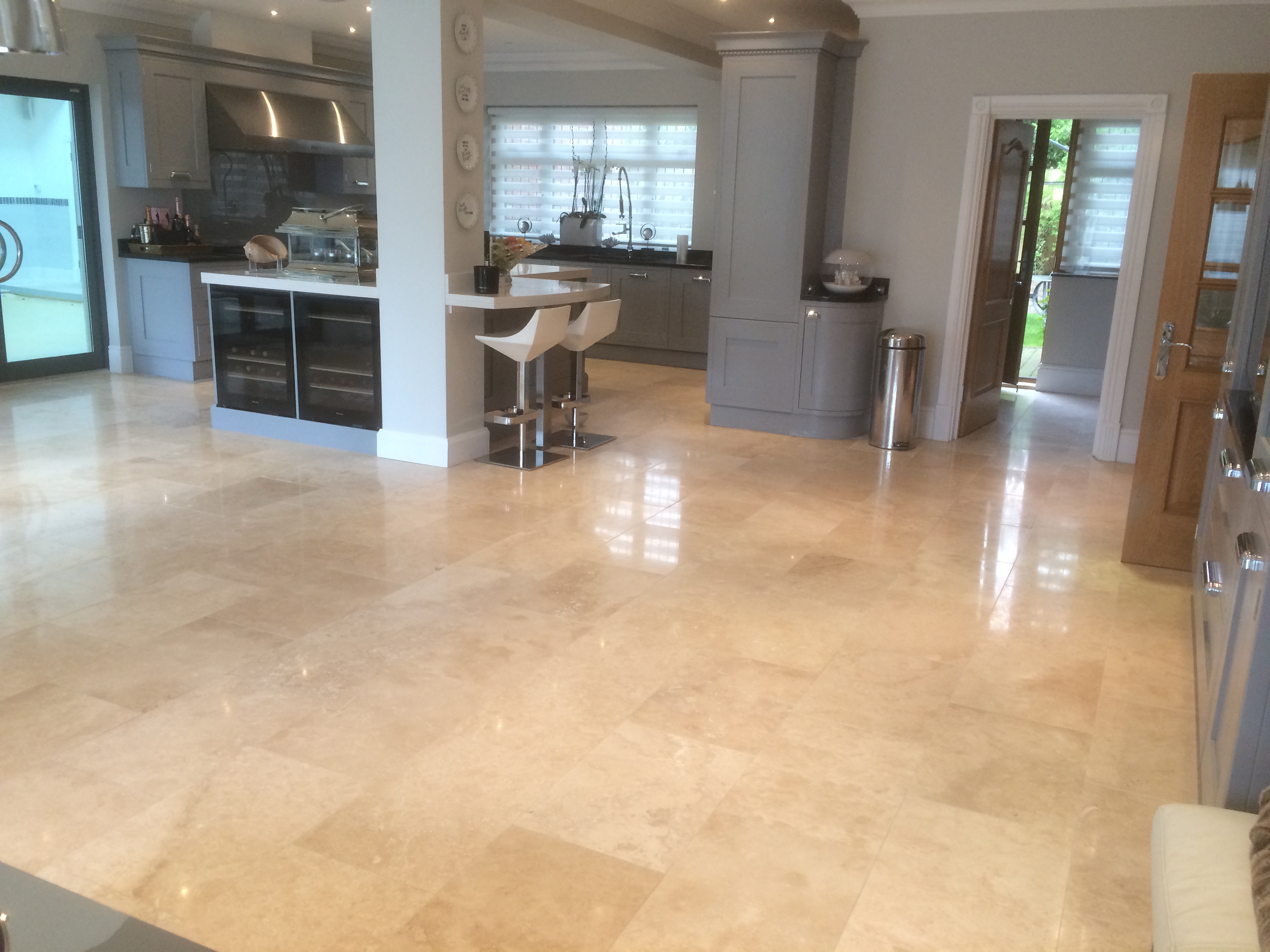 After Travertine Restoration 